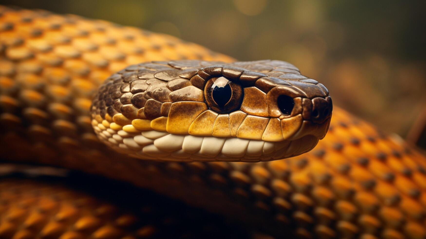 AI generated king cobra high quality image photo