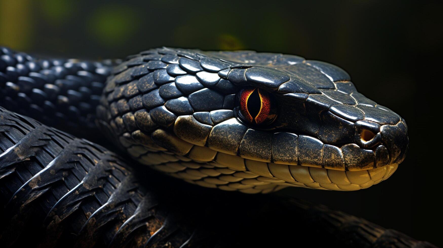 AI generated king cobra high quality image photo