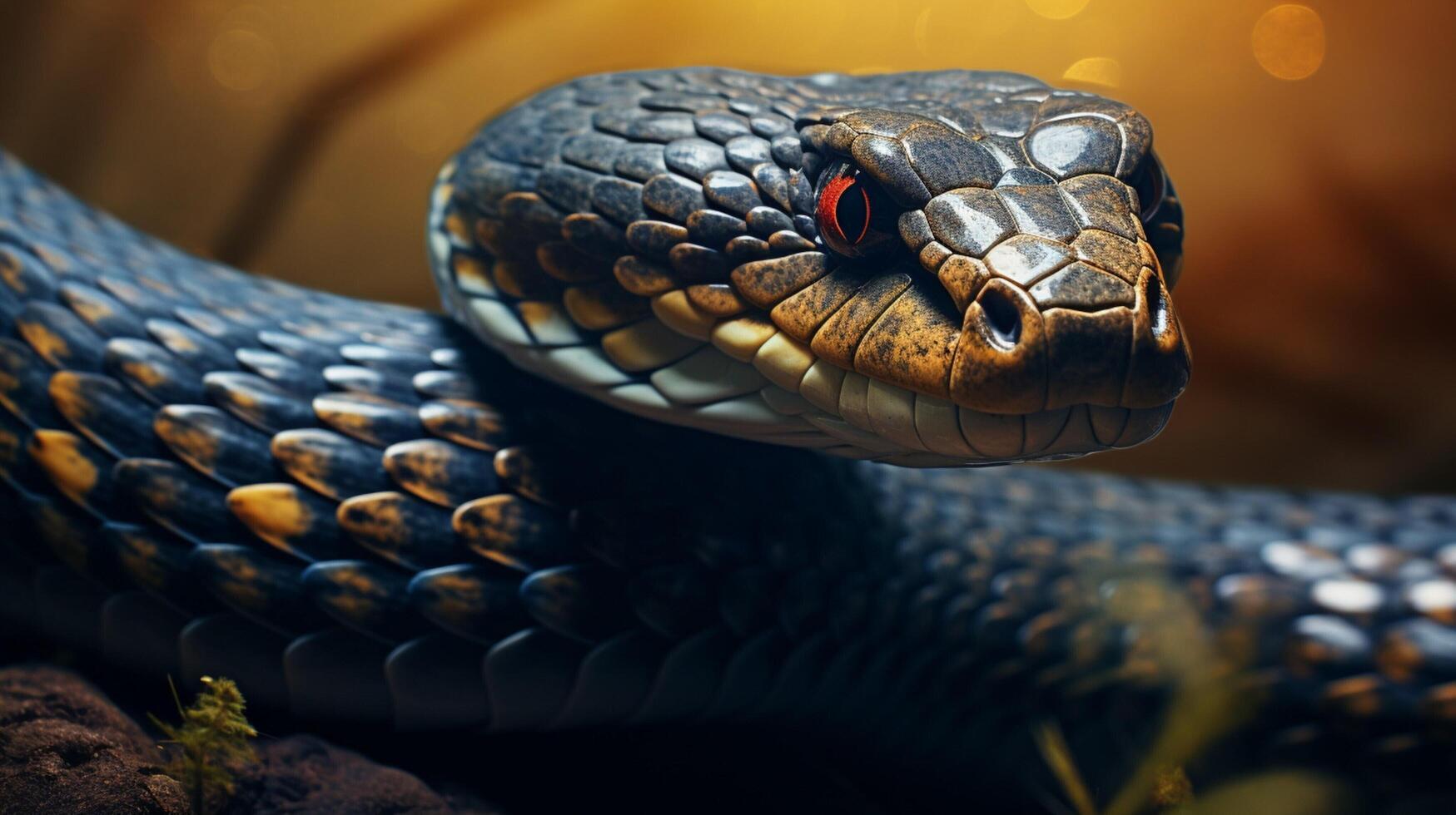 AI generated king cobra high quality image photo