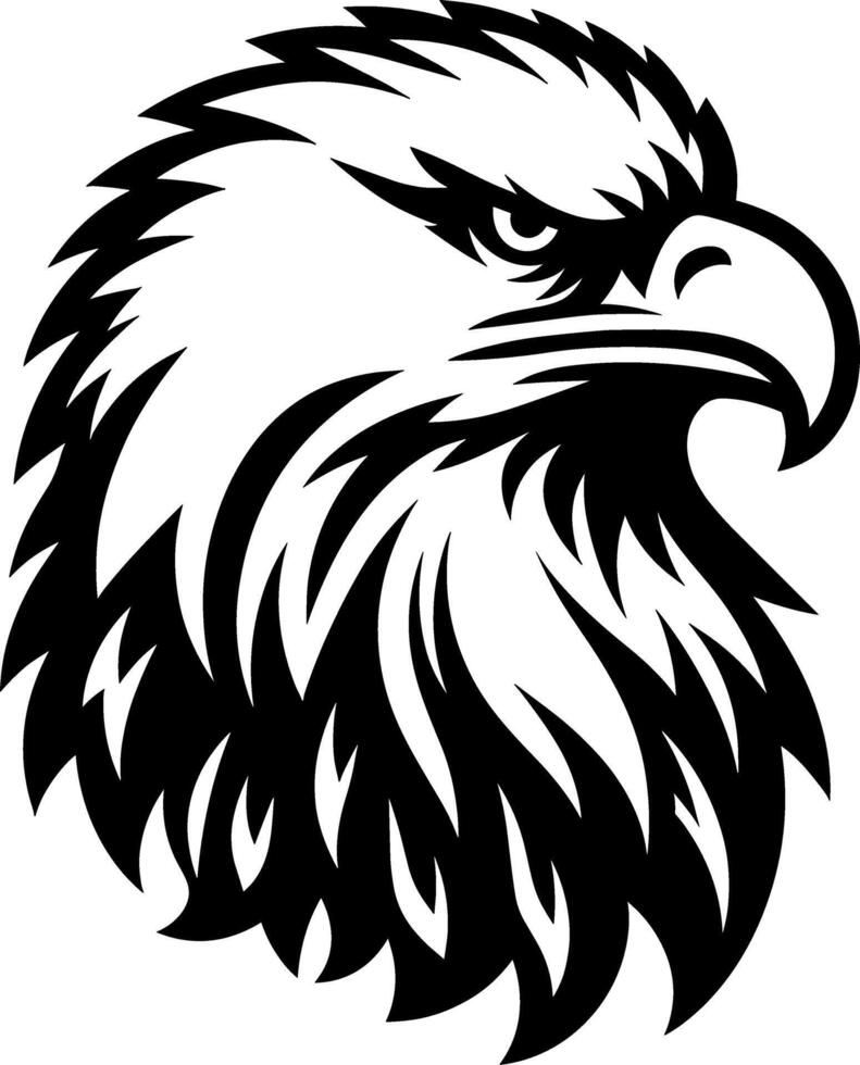 Bald Eagle Head vector