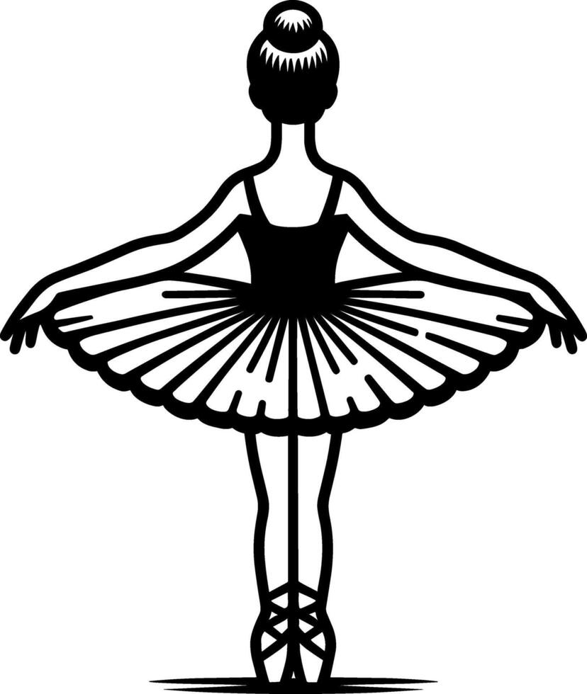 Ballerina in Tutu vector
