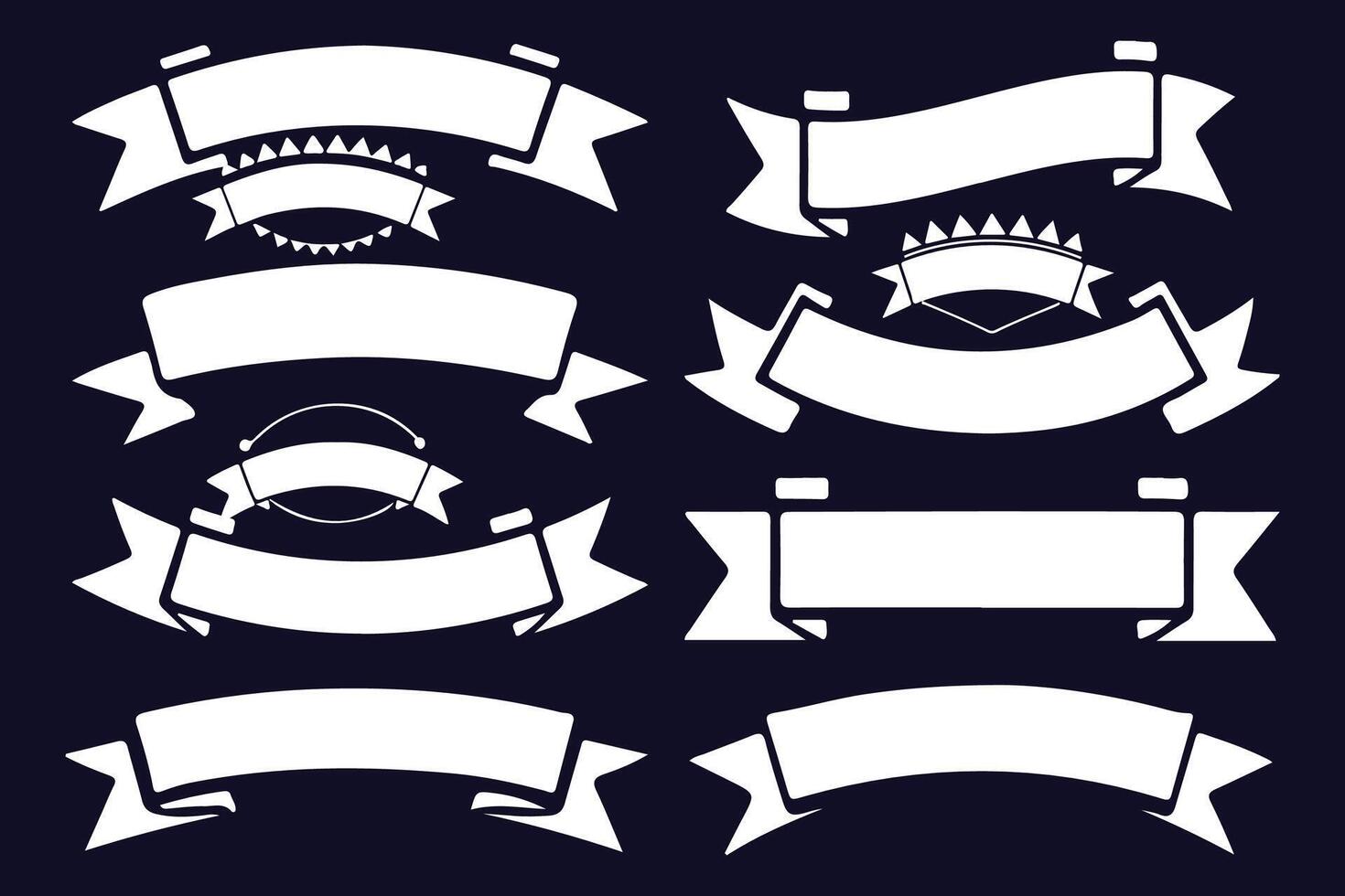 vector conjunto de Clásico rayos de sol cinta insignias en diferente formas