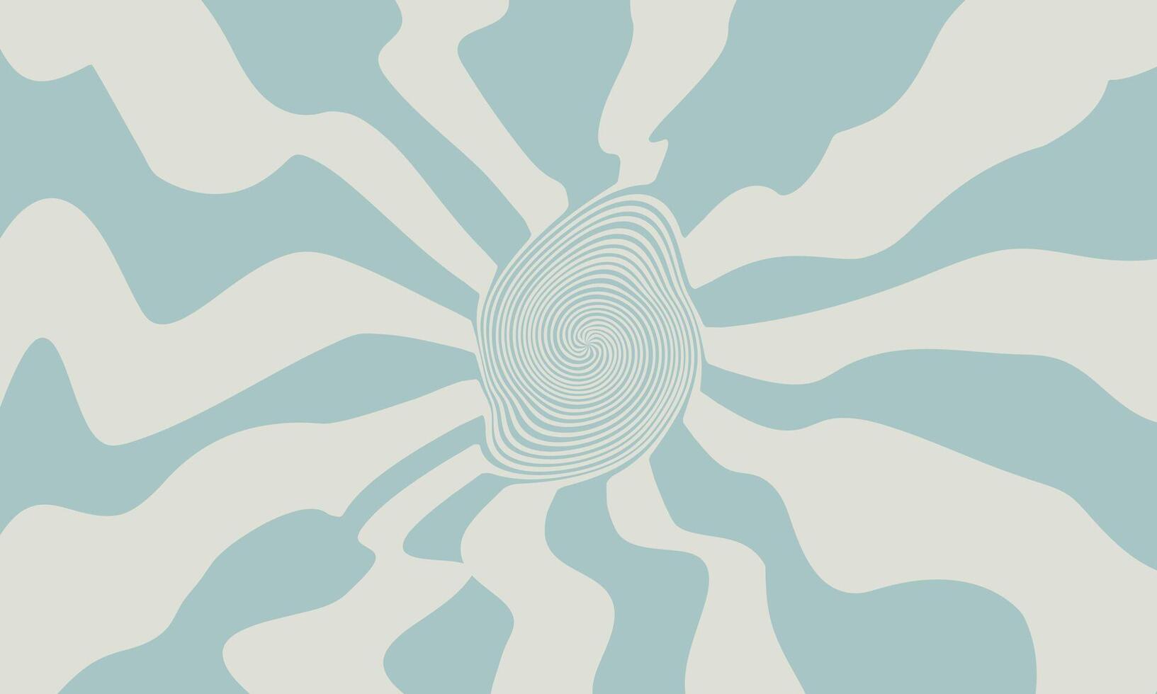 Psychedelic object made of simple shapes about summer vector