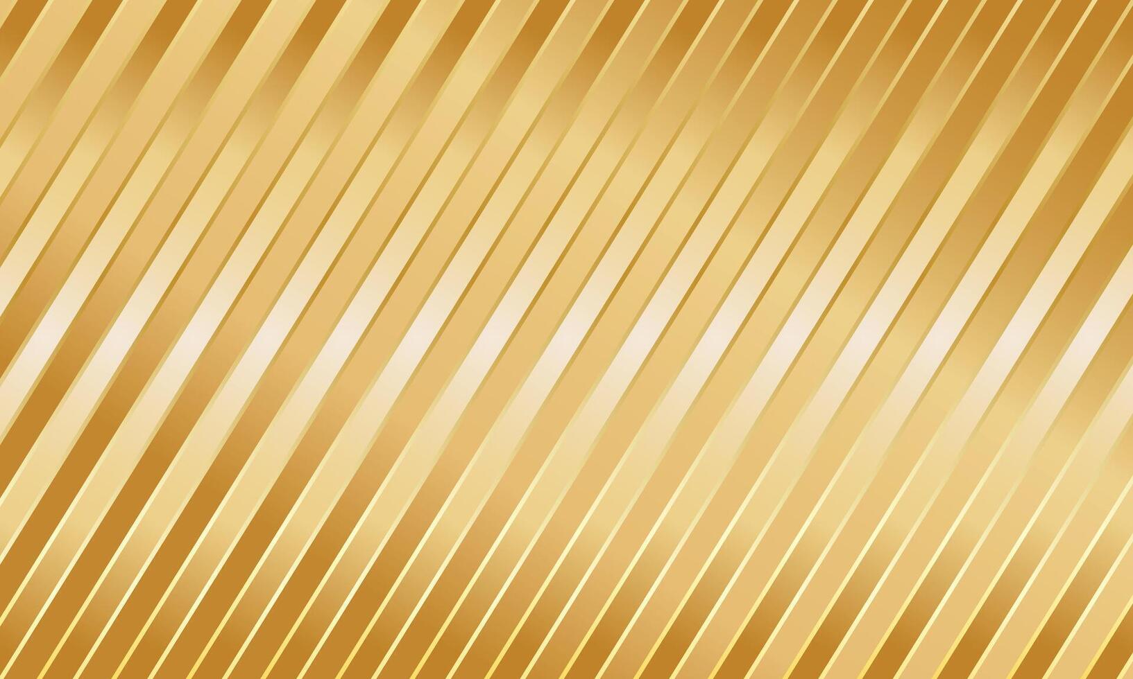 Gold background with thin oblique stripes vector