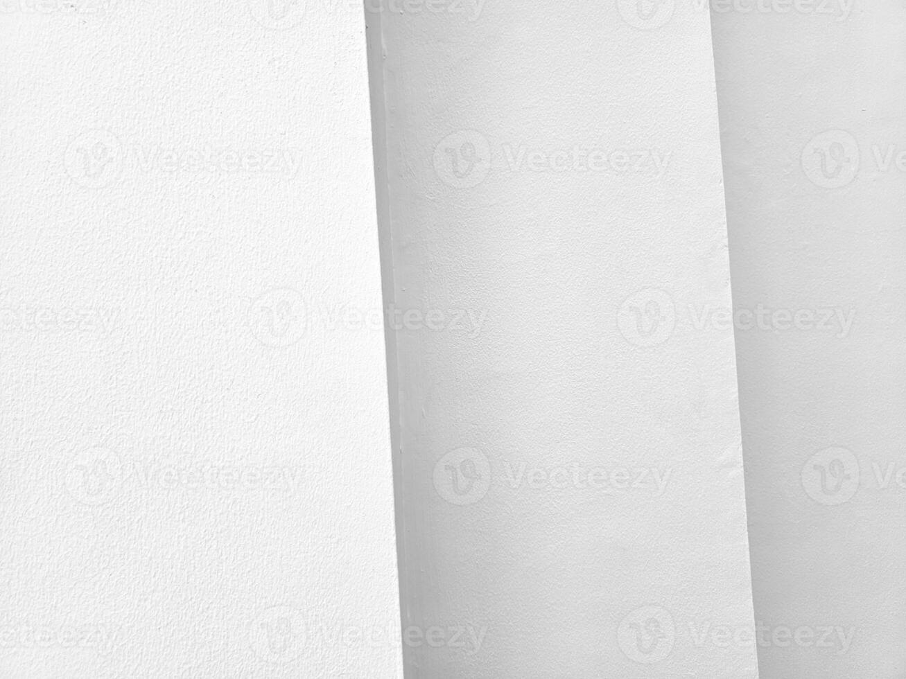 White Diagonal Stucco Wall Texture for Background. photo