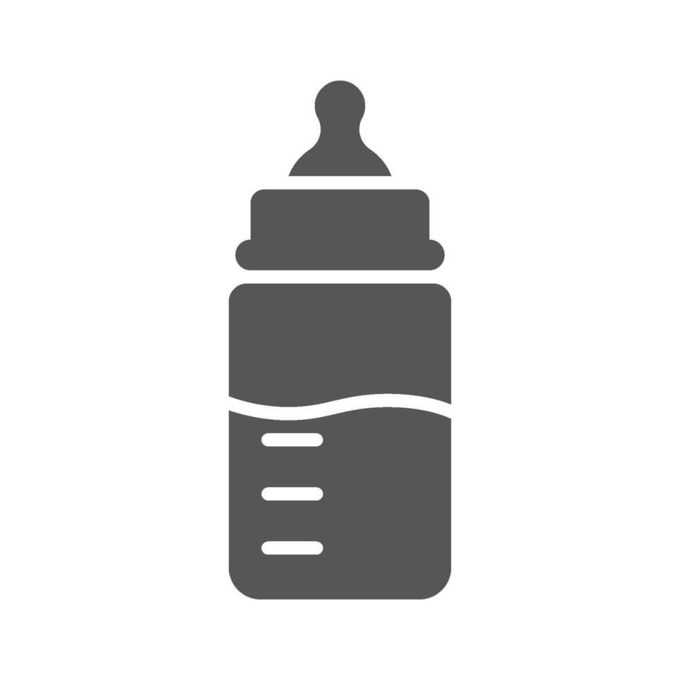 baby bottle icon design vector template