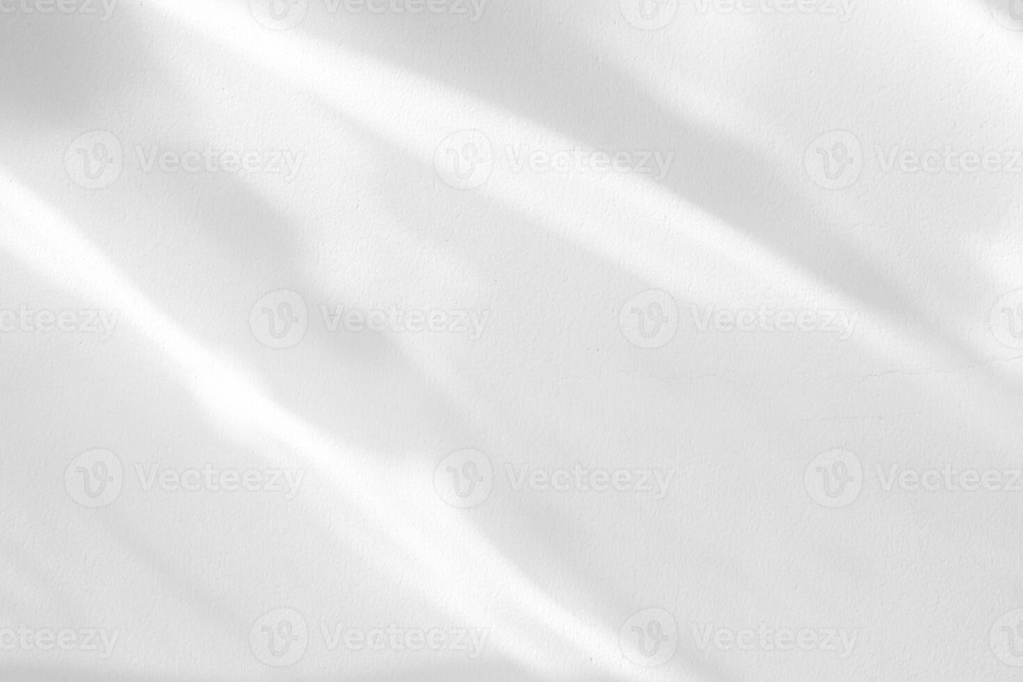 Reflected Light on White Concrete Wall Texture Background for Color Cast. photo