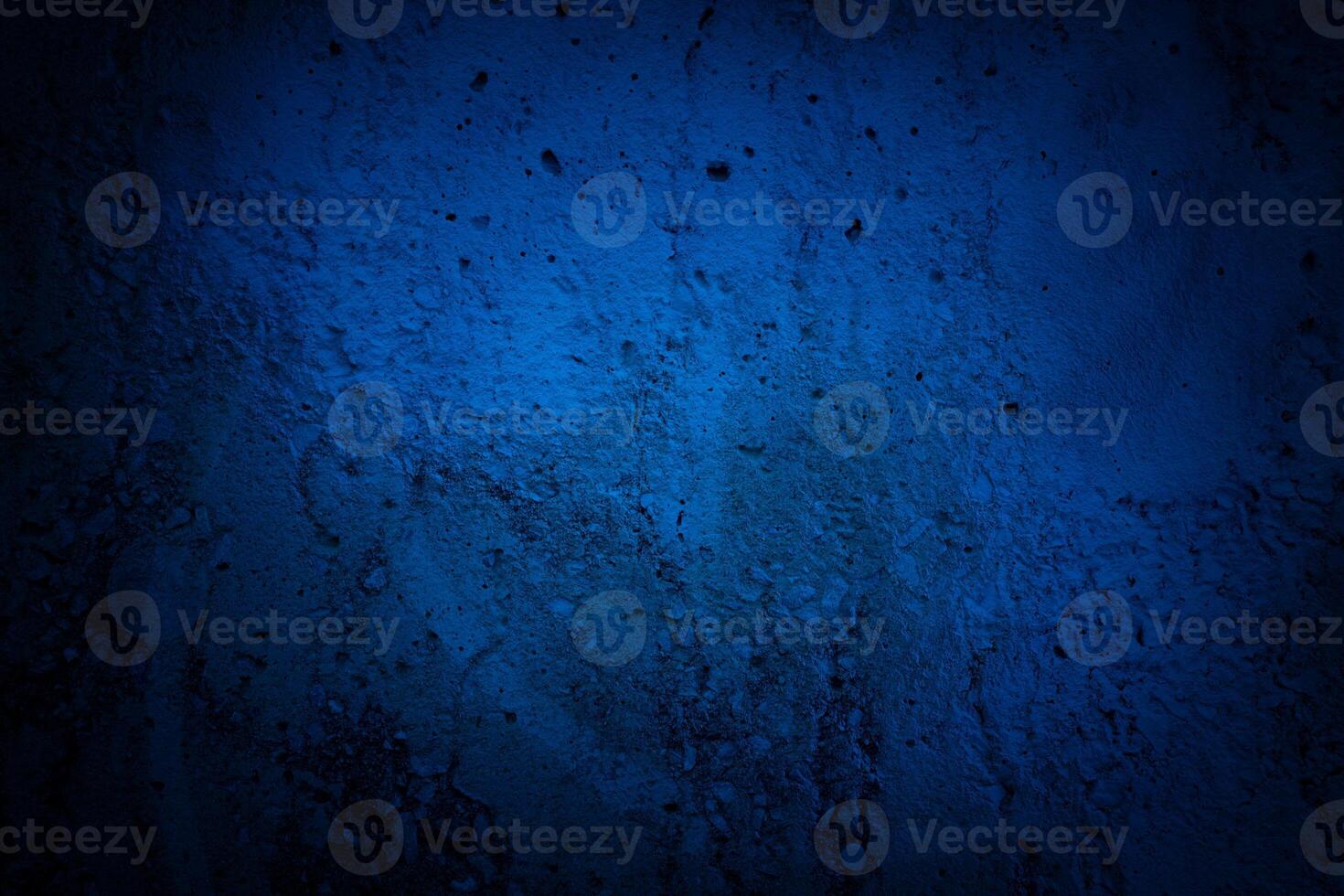Blue Grunge Concrete Wall Texture Background. photo