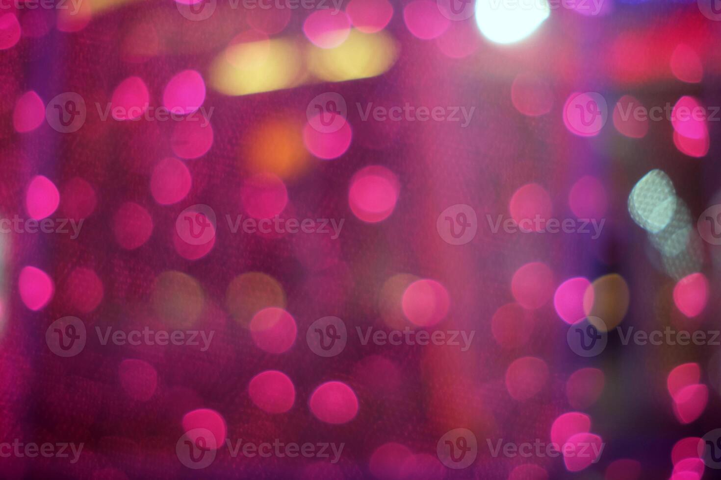 Abstract Pink Bokeh Light Background. photo