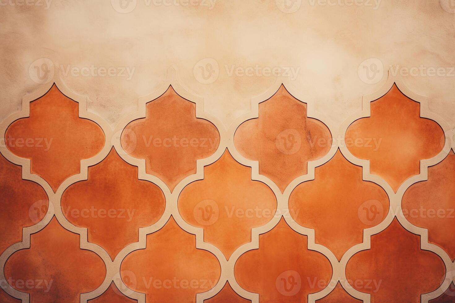 AI generated Abstract oriental textured decorated wall background photo