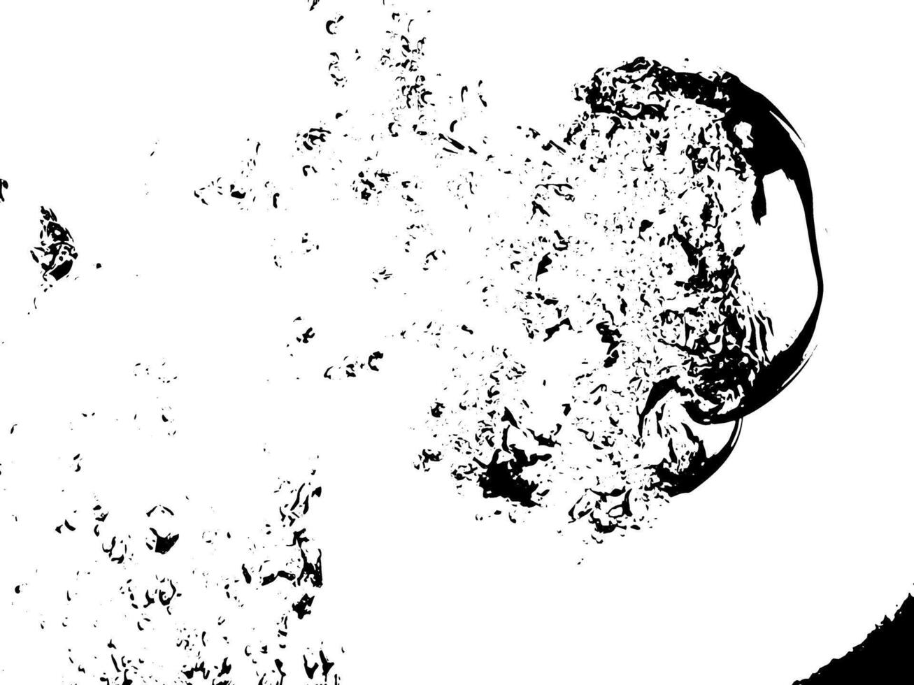 Rustic grunge vector texture with grain and stains. Abstract noise background. Weathered surface.
