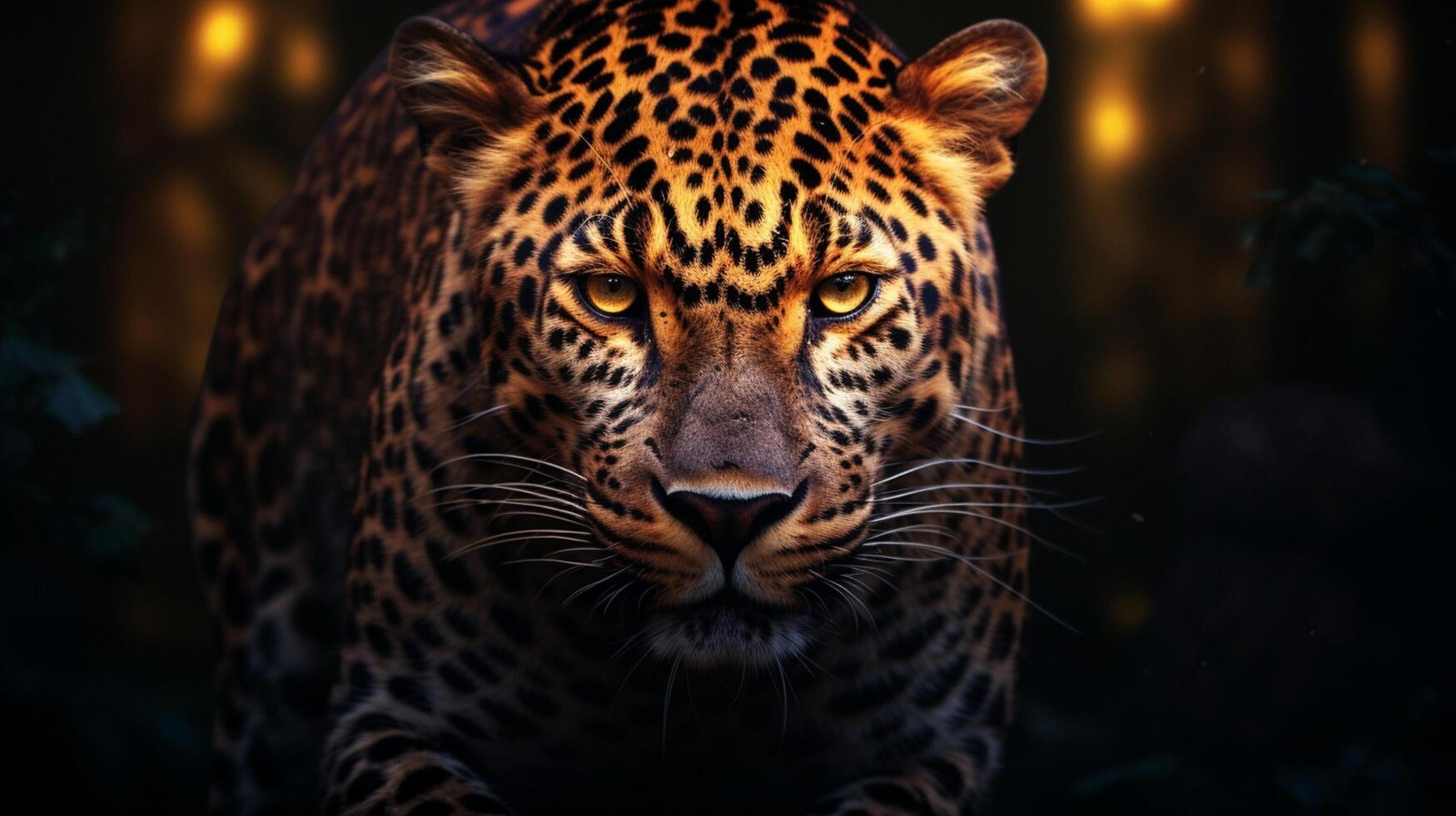 AI generated leopard high quality image photo