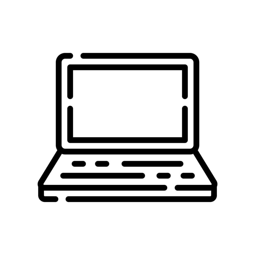 laptop icon design vector template