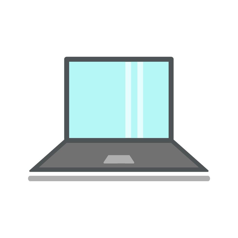 laptop icon design vector template