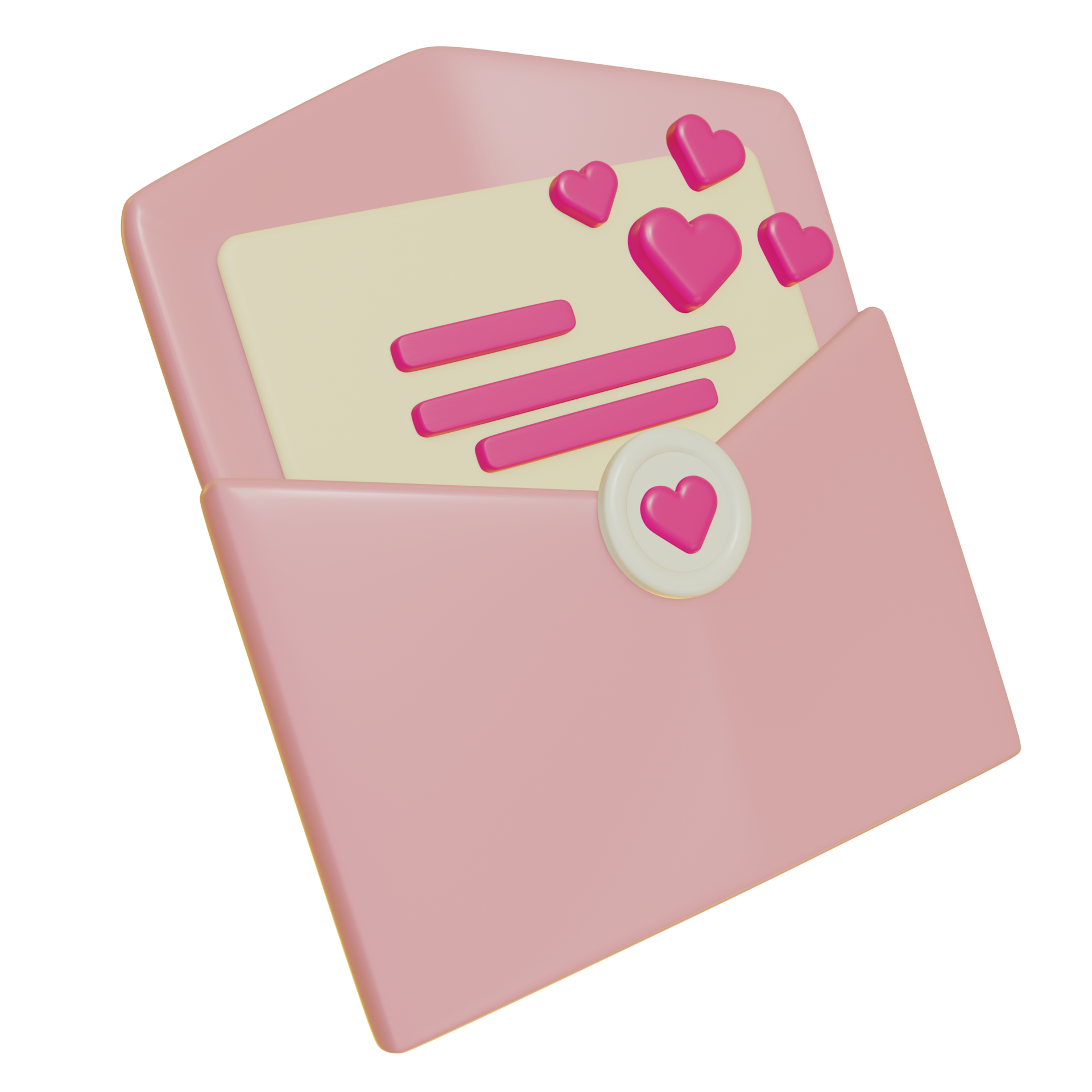 3d-illustration-of-mail-love-letter-for-valentine-s-day-38014264-png