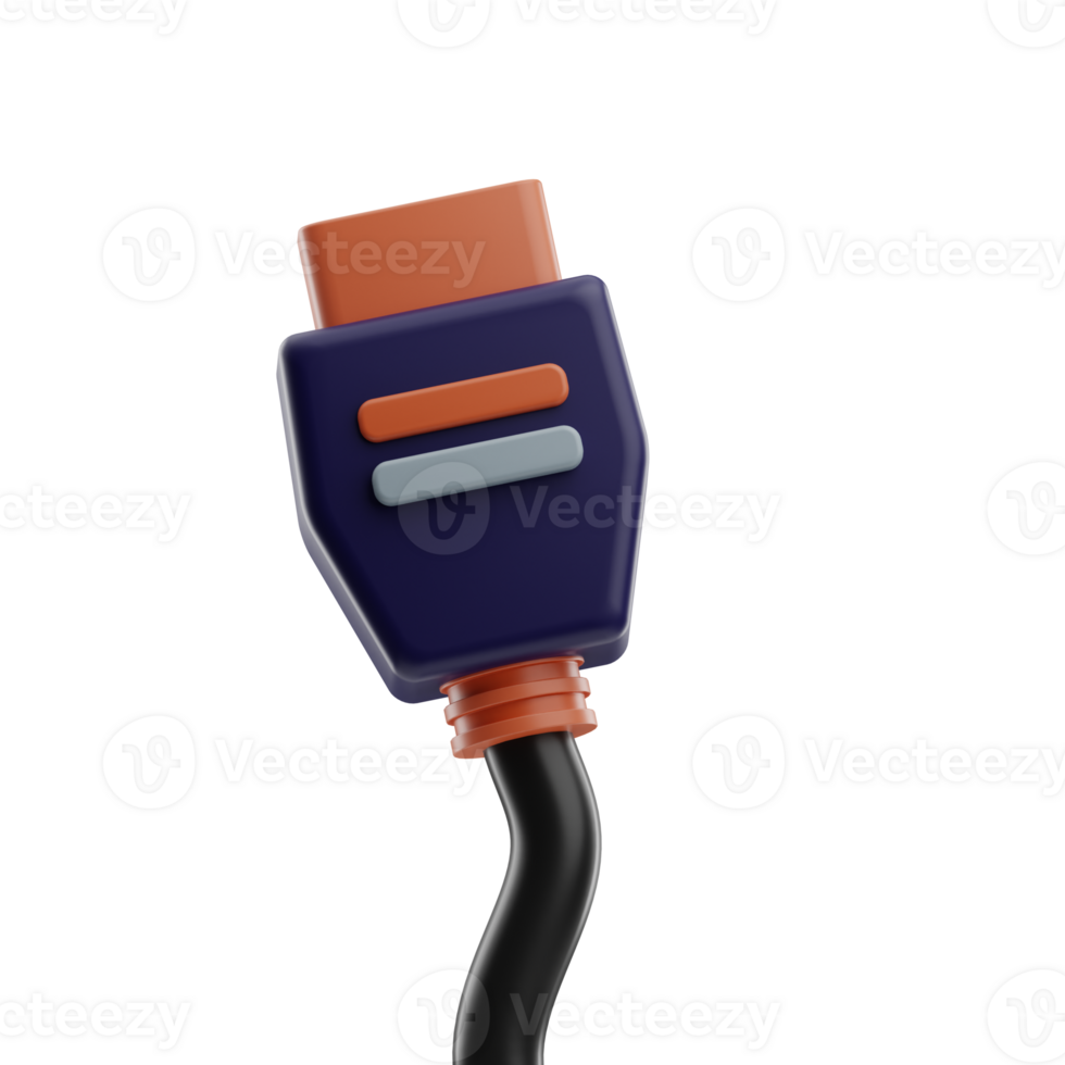 Hdmi Technology object illustration 3D png