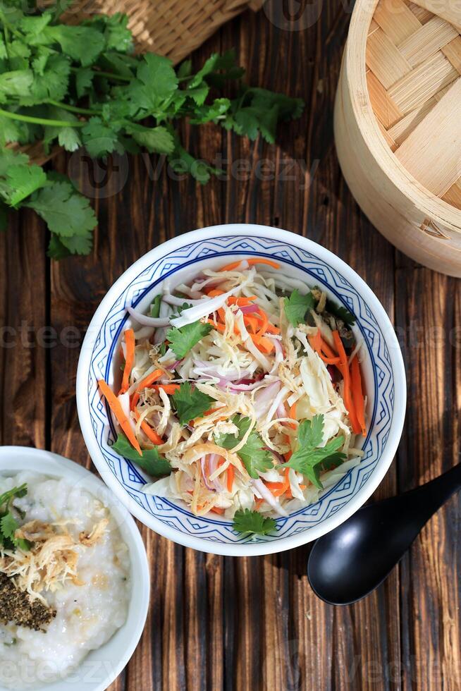 Goi Ga Vietnamese Chicken Vegetable Salad photo