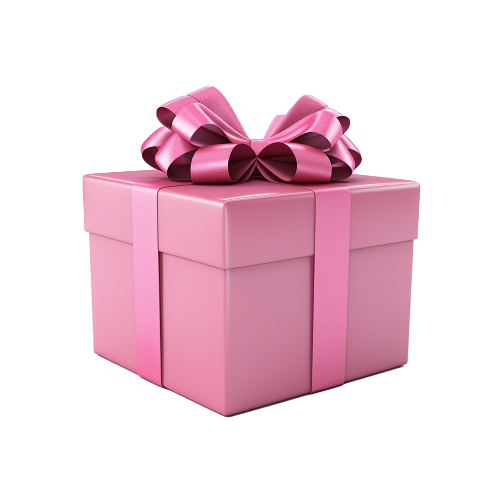 AI generated Gift box png isolated on transparent background 38015519 PNG