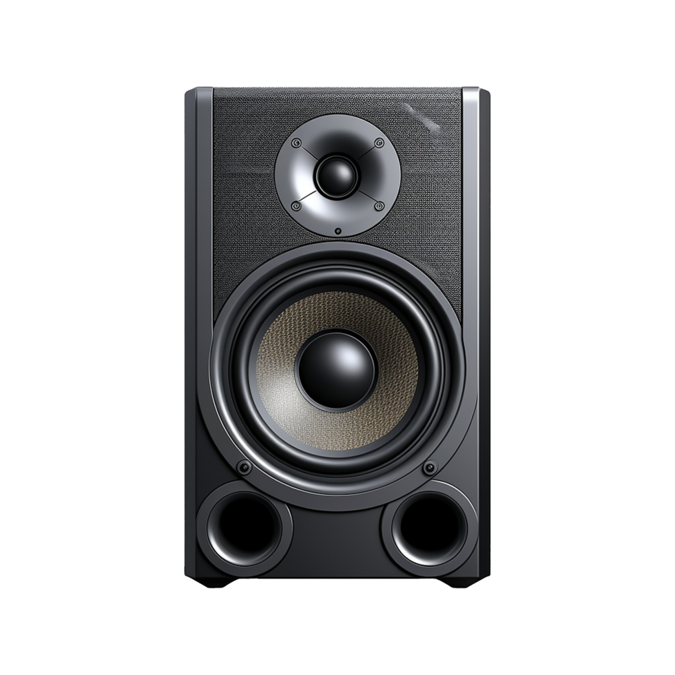 AI generated Speaker isolated on transparent background png