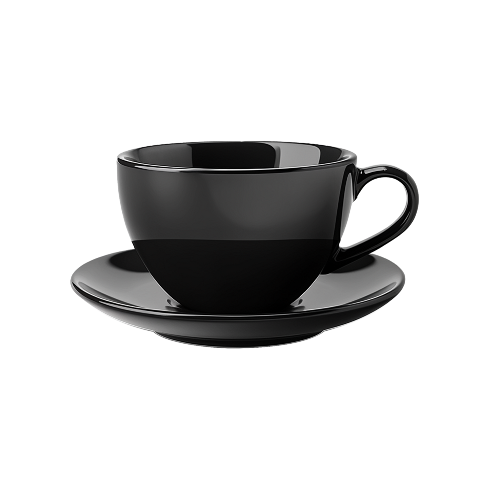 AI generated Tea cup isolated on transparent background png
