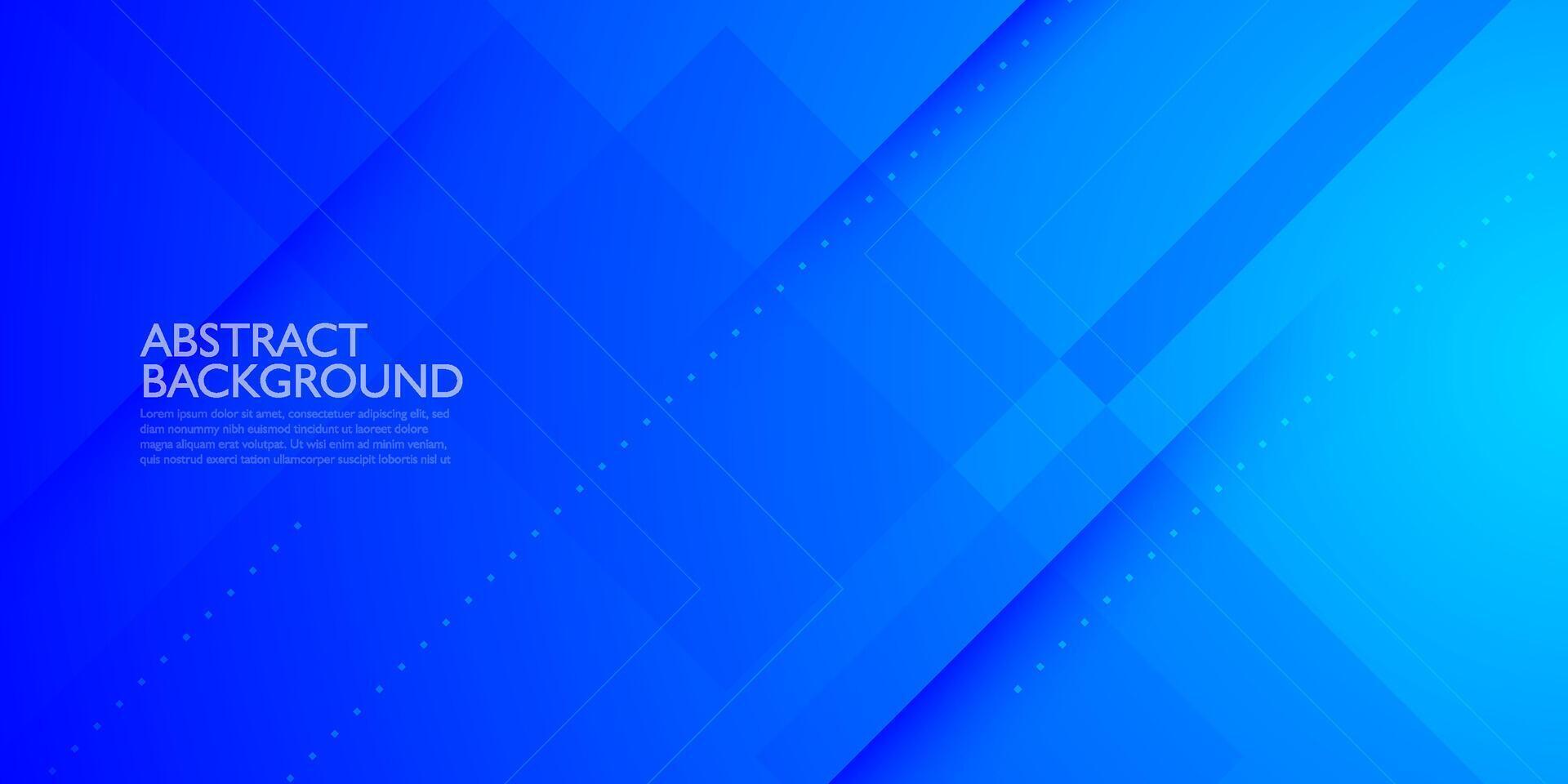 Modern elegant blue abstract background geometric for banner, cover, flyer, brochure, poster design, business presentation and website. Eps10 vector