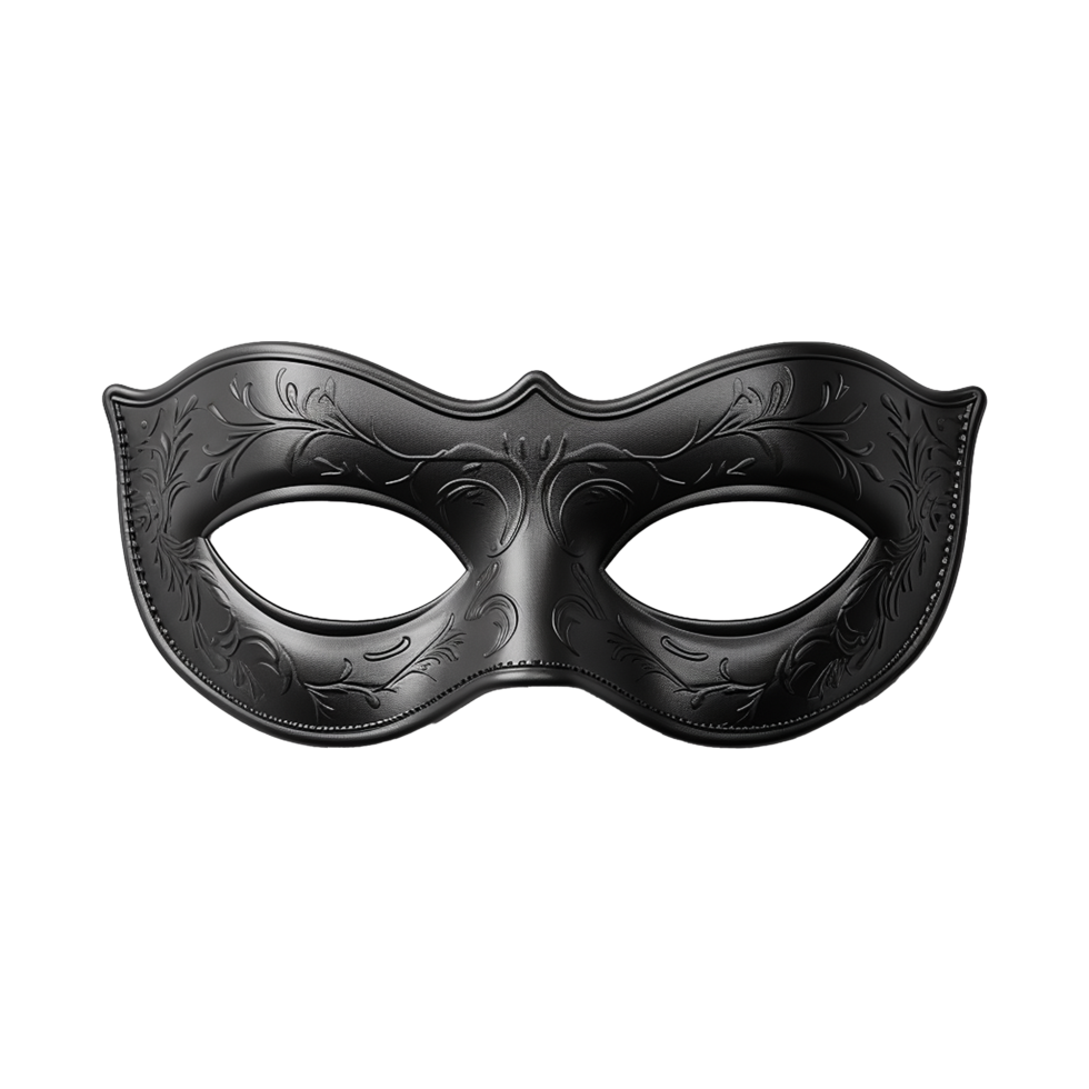 AI generated Carnival mask isolated on transparent background png