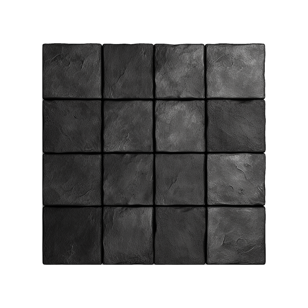AI generated Ceramic tiles isolated on transparent background png