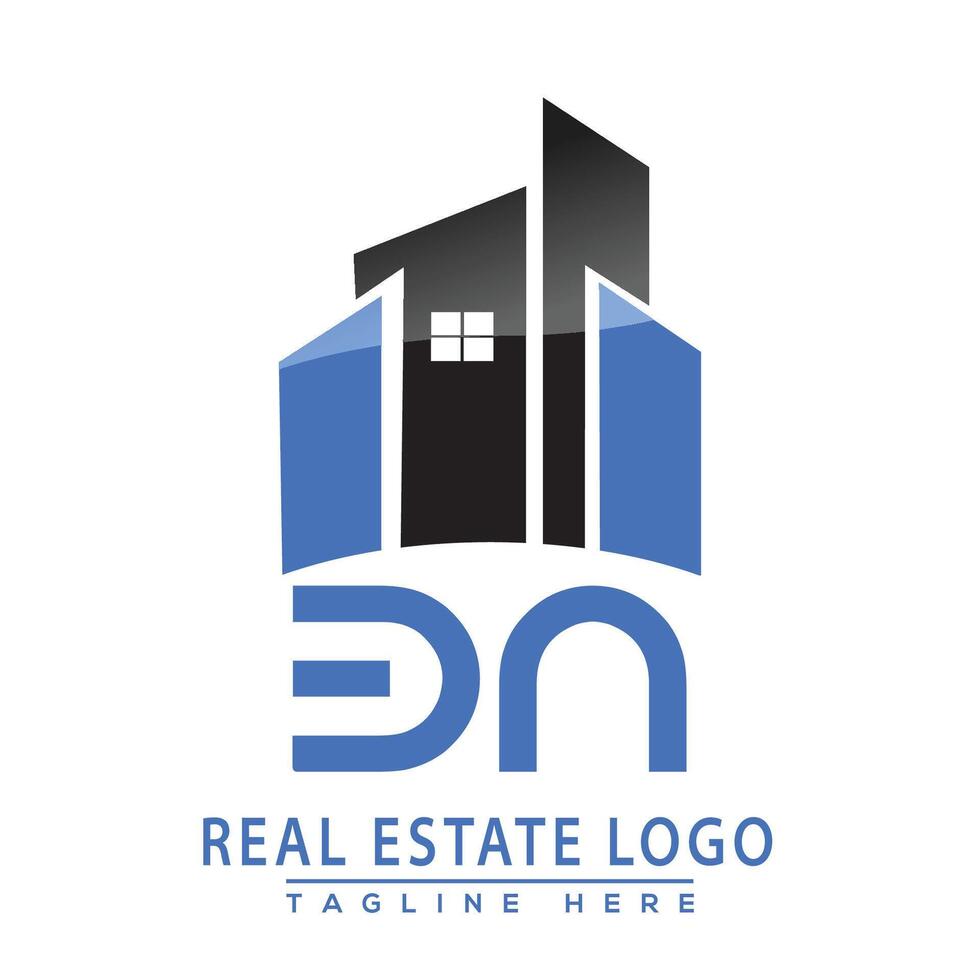 BN Real Estate Logo Design vector