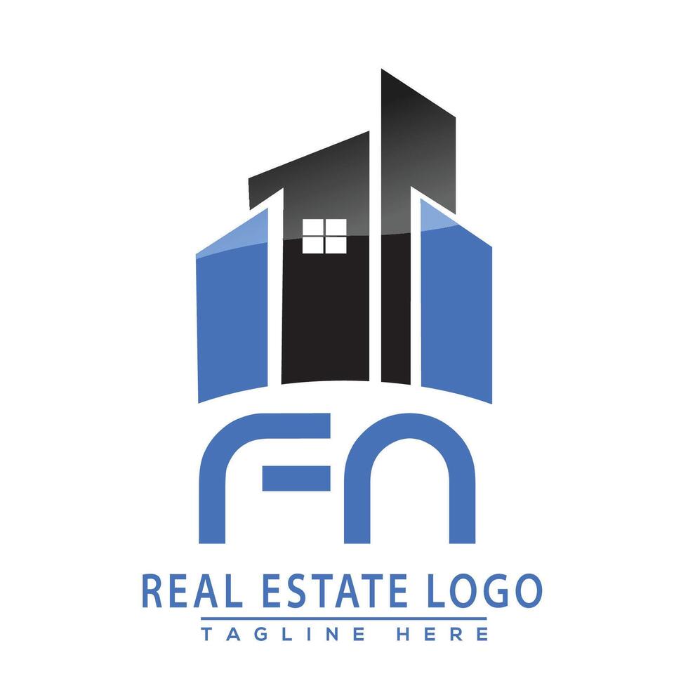 FN Real Estate Logo Design vector