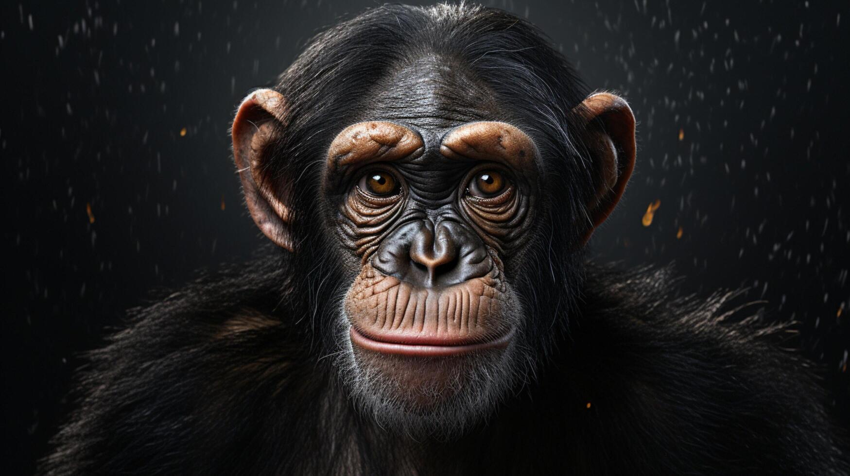 AI generated monkey high quality image photo