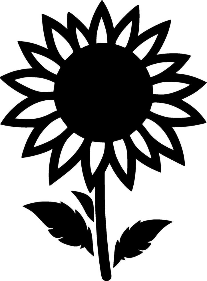 Flower - High Quality Vector Logo - Vector illustration ideal for T-shirt graphic