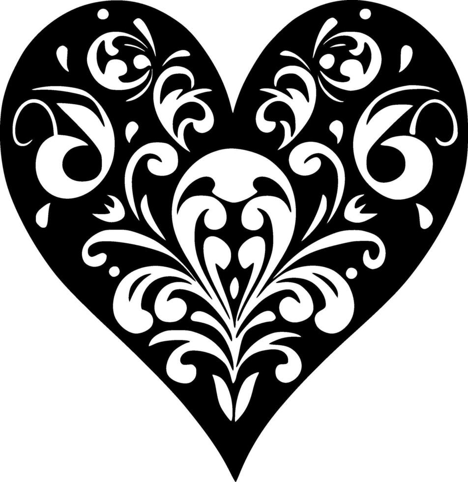 Heart - High Quality Vector Logo - Vector illustration ideal for T-shirt graphic