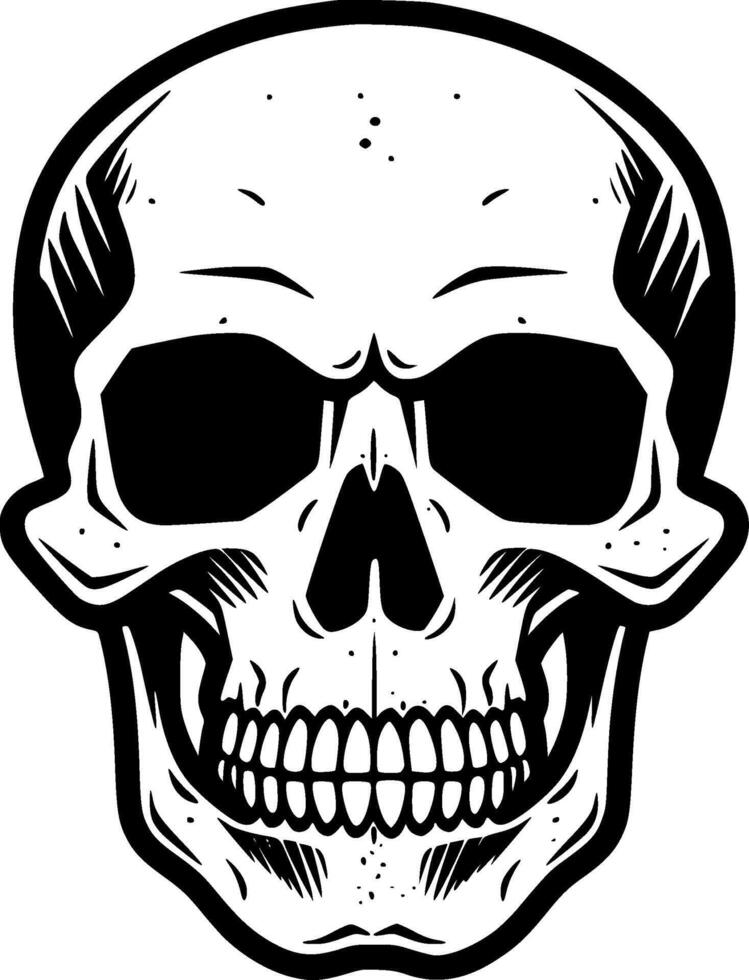 Skull - High Quality Vector Logo - Vector illustration ideal for T-shirt graphic