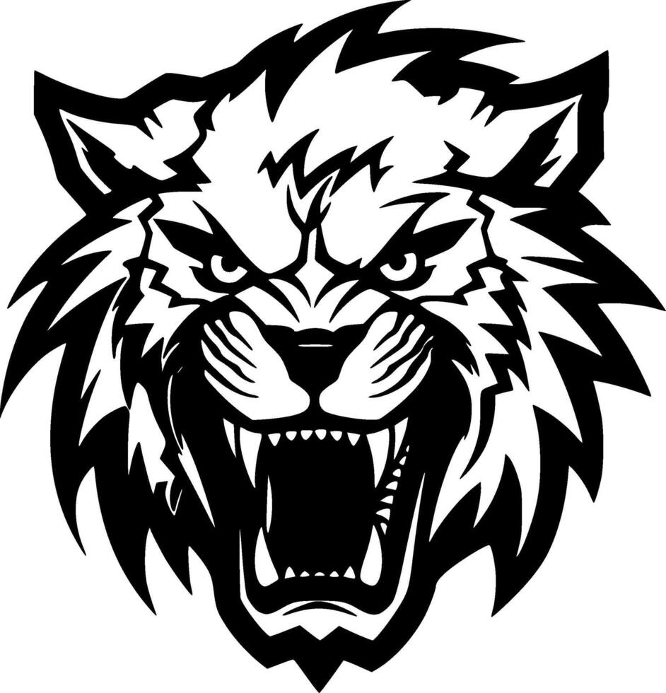 Tiger - High Quality Vector Logo - Vector illustration ideal for T-shirt graphic