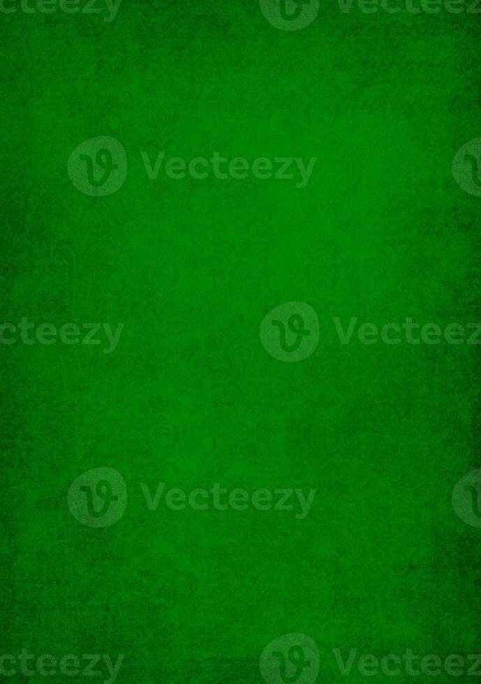 Dark green grungy background or texture photo