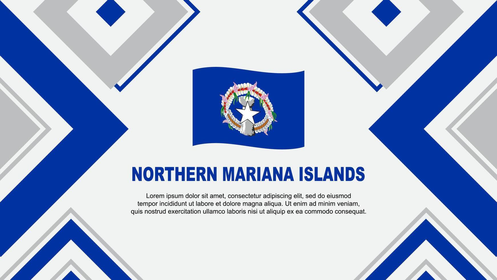 del Norte mariana islas bandera resumen antecedentes diseño modelo. del Norte mariana islas independencia día bandera fondo de pantalla vector ilustración. vector