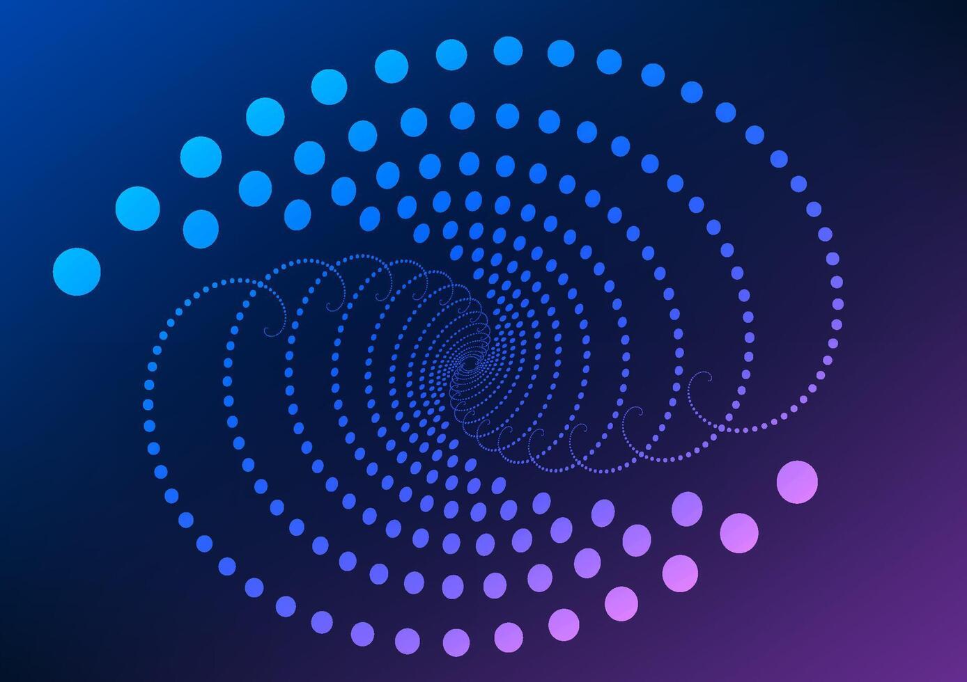 Abstract background Circular geometric shapes arranged in waves. Arrange in order from small to large. ,screen,presentation, Vector, illustration vector