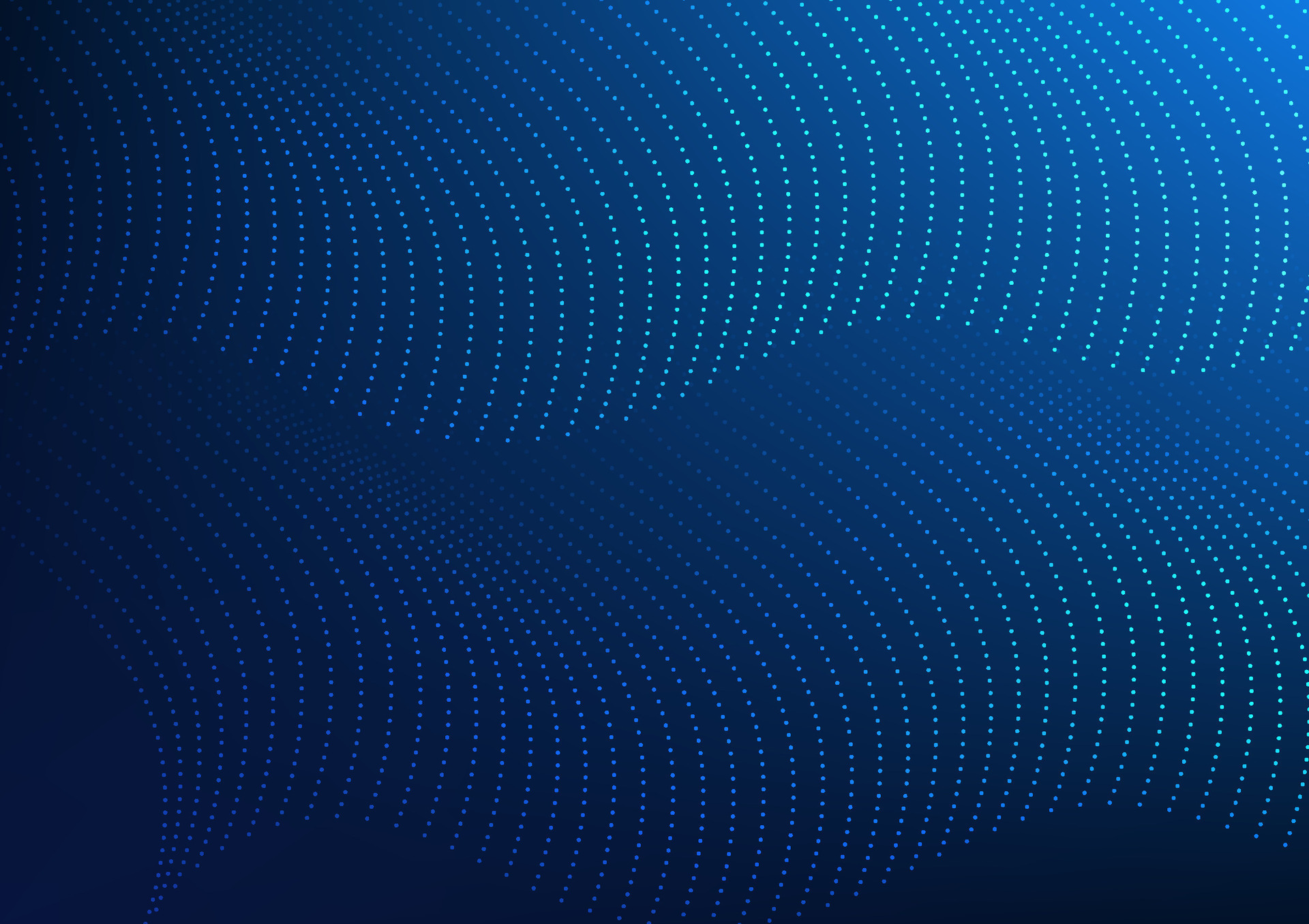 Abstract technology background Lines of points connected together to ...