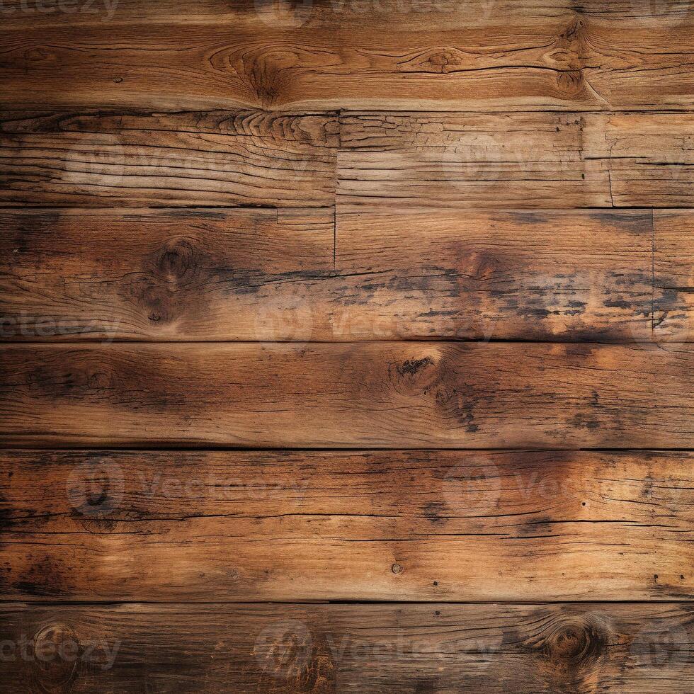 AI generated Brown background with natural wood texture. Natural wooden texture for office and home interior. Wooden background or texture. Natural pattern of wooden planks. photo