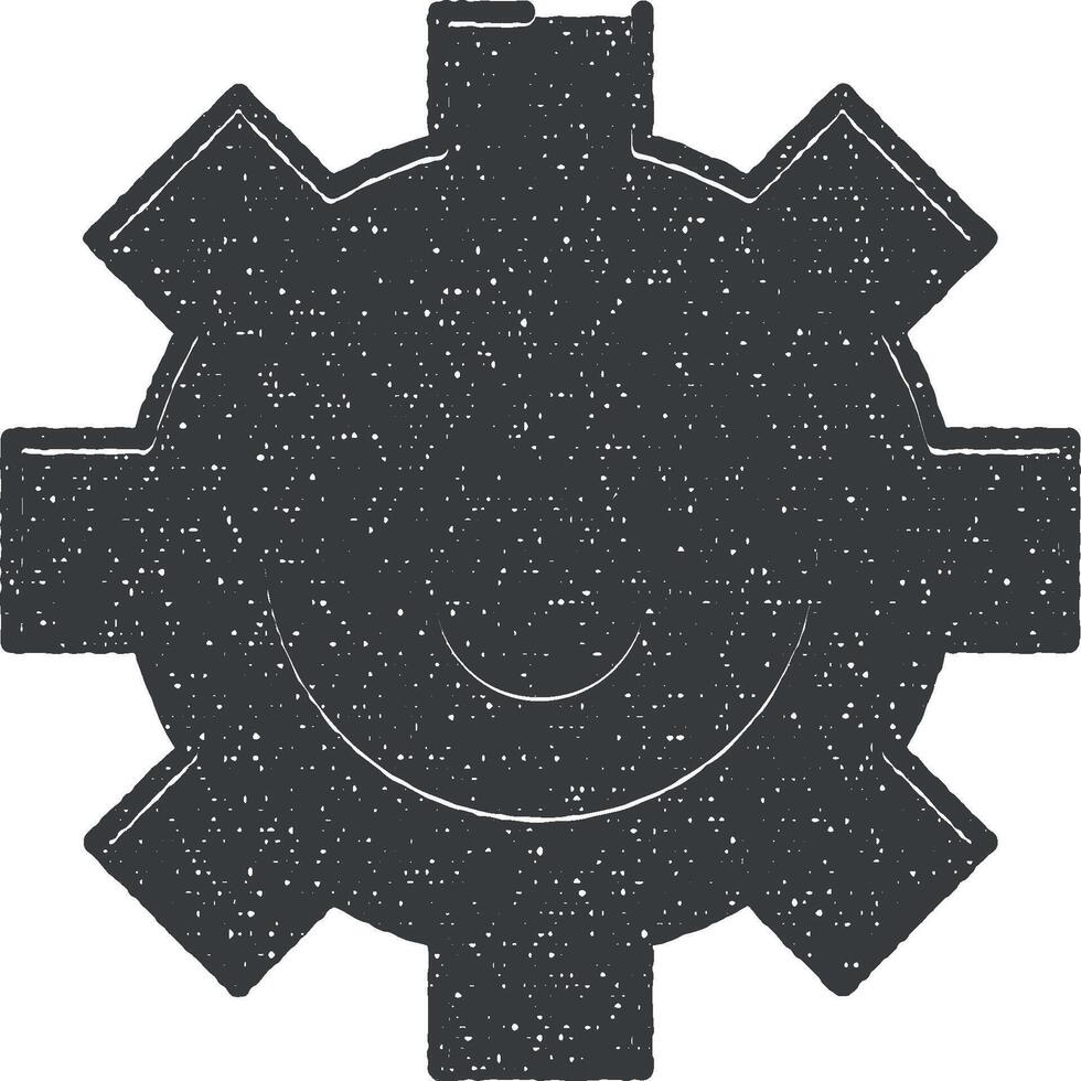 Hydro energy icon vector illustration in stamp style