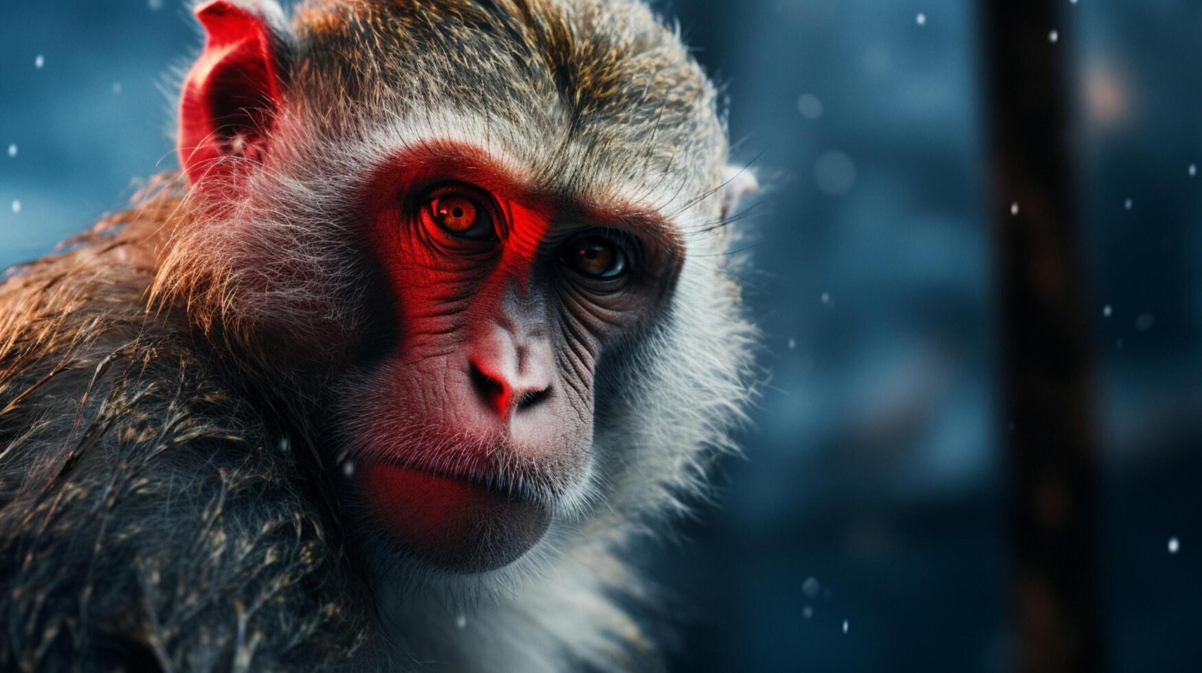 AI generated monkey high quality image photo