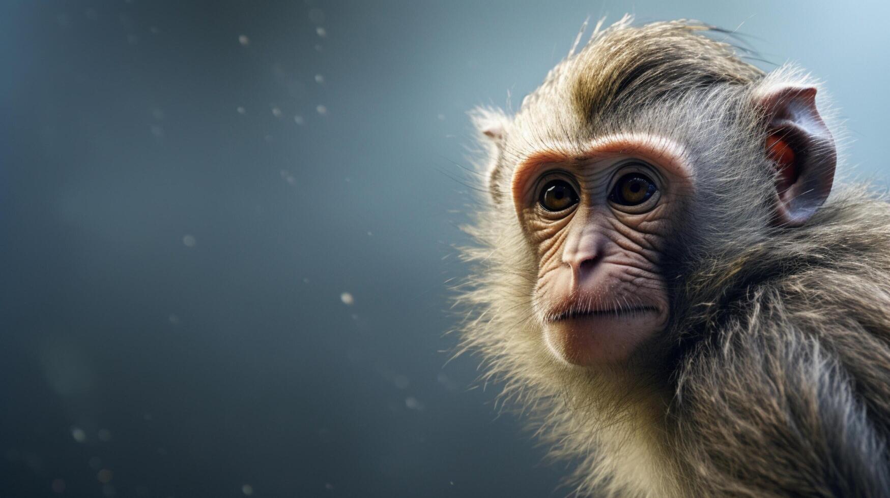 AI generated monkey high quality image photo