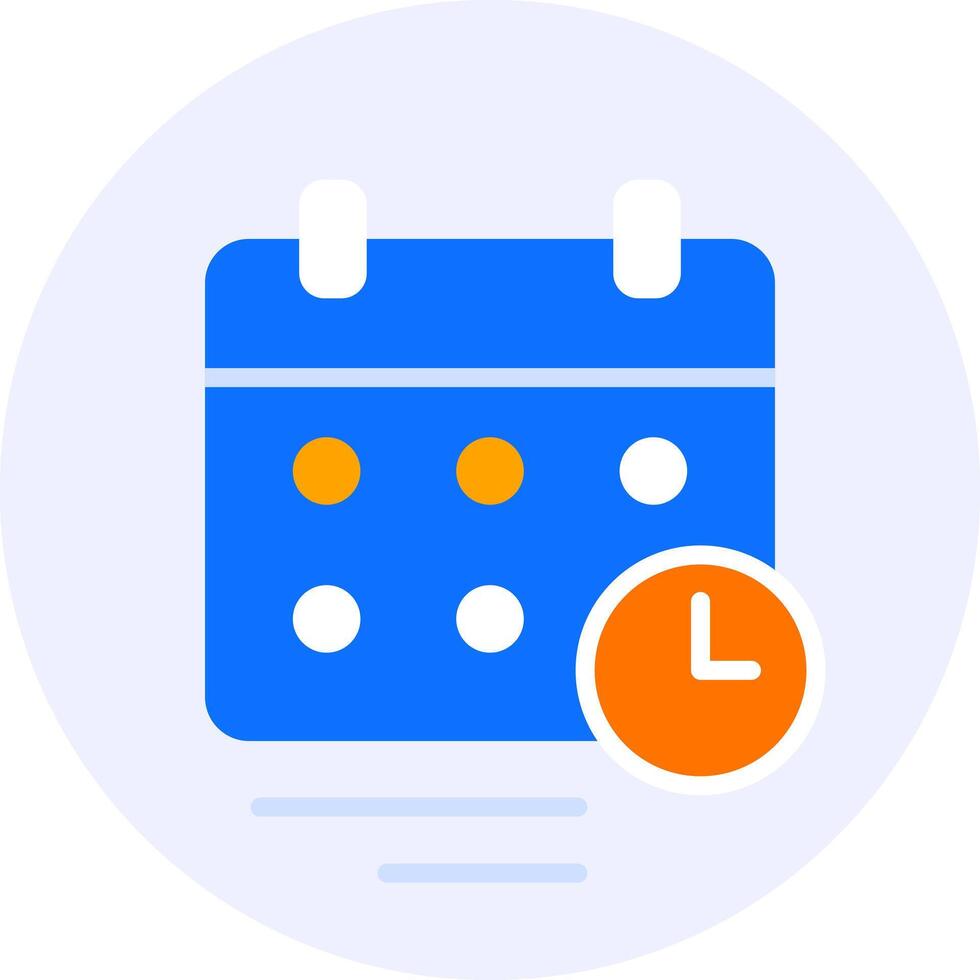 calendar schedule modern icon illustration vector