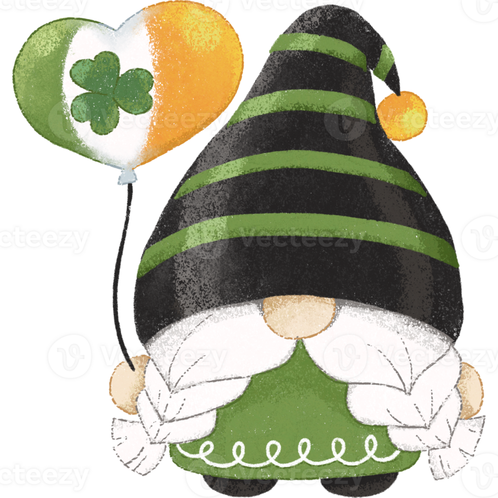 gnomi clipart vacanza stagione st patrick giorno png