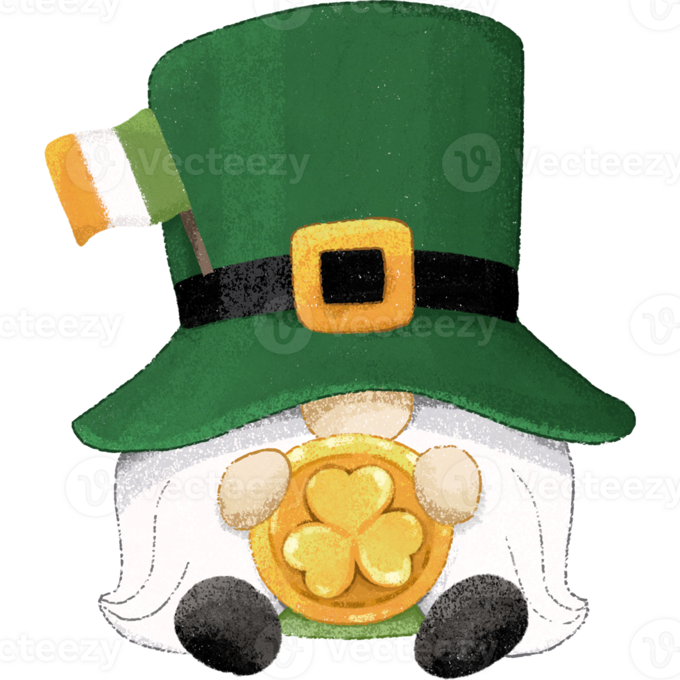 gnomi clipart vacanza stagione st patrick giorno png