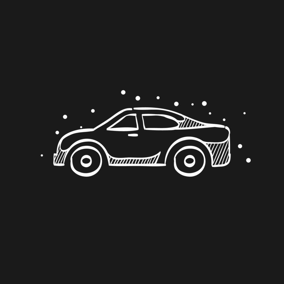 Car doodle sketch illustration vector