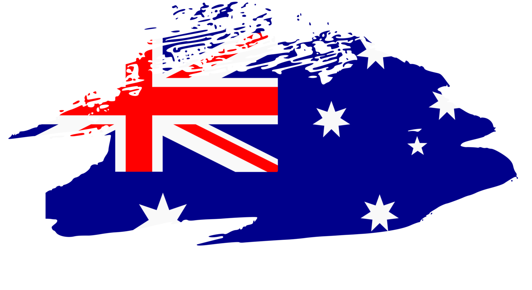 Australian flag illustration png