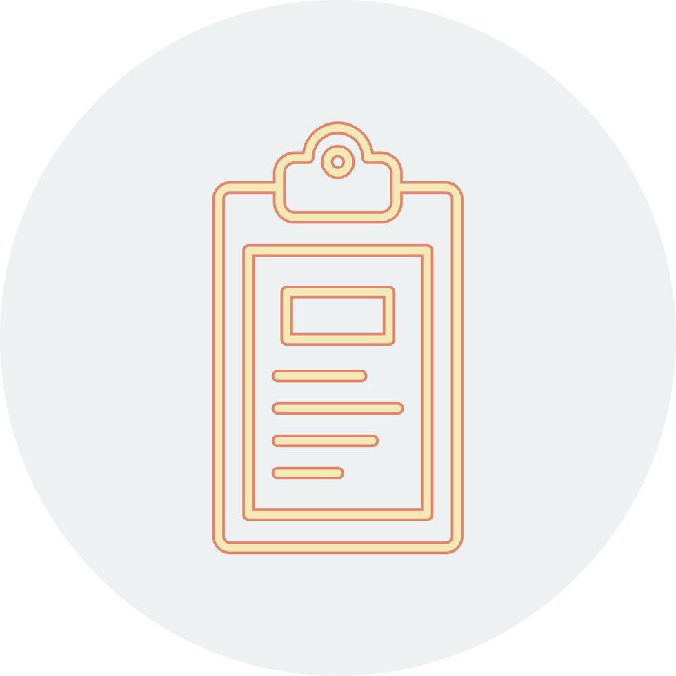 Clipboard Vecto Icon vector