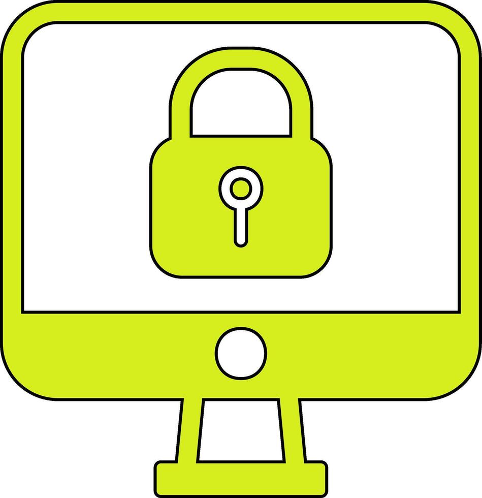 Padlock Vecto Icon vector