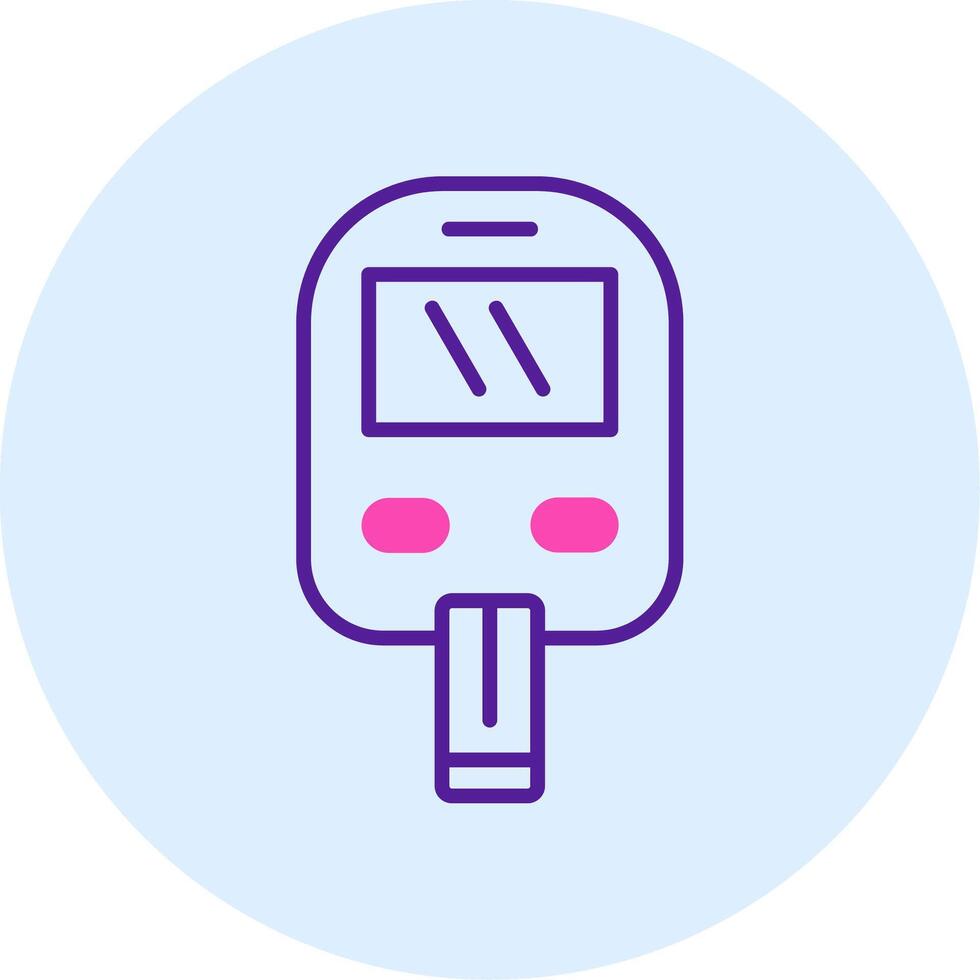 Glucometer Vecto Icon vector